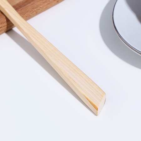 Spoon with a thin pen, thuja, 24x4cm-3