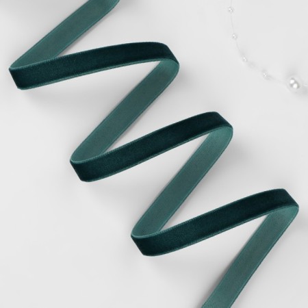 Vorchat tape, 10 mm, 18 ± 1 m, emerald color No. 34-1