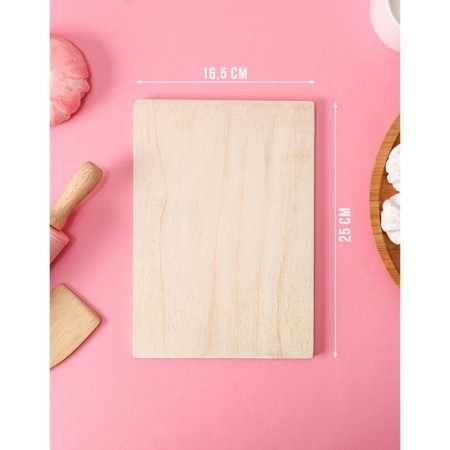 Wooden cutting board "March 8", 25 × 16.5 cm-1