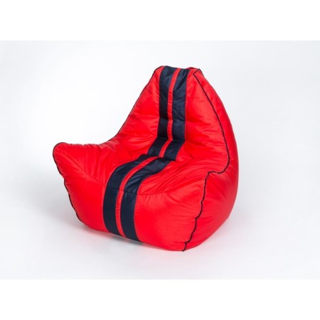 Handwheel armchair "Auto", the color of red - black, raincoat