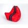 Handwheel armchair "Auto", the color of red - black, raincoat