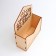 Wooden Kashpo "I Love You" 18 x 24 x 7 cm