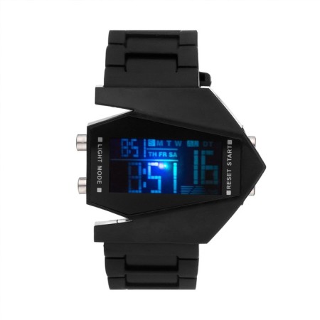 Electronic watch watches with silicone strap-2