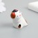 Souvenir Polystone "Cat in inclination" 4x2.5x4 cm