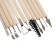 A set of tools 10 pieces for modeling clay, plasticine, plastics