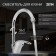 Kitchen mixer Zein Z3103, single -leaf, high spout, chrome