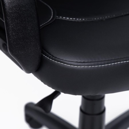 PARMA Eco-leather chair, black 36-6-8