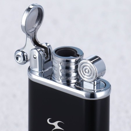Gas lighter "Smoke", 3.5 x 7 cm.-3
