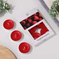A set of tea candles flavored 
