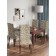 Case for the chair "Flower and leaves", decorative, velor