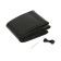 Shooting for the steering wheel, eco-leather, black, thread, needle, size S, 34-36 cm
