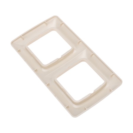 Kranz 2-STODRAL ROSECOTS, Beige KR-78-0256-2