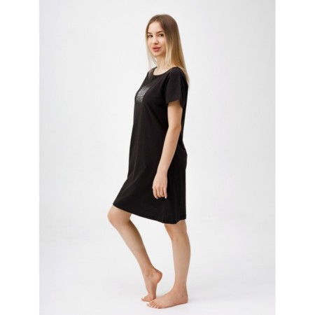 Night shirt female diva, size 54, black color-13