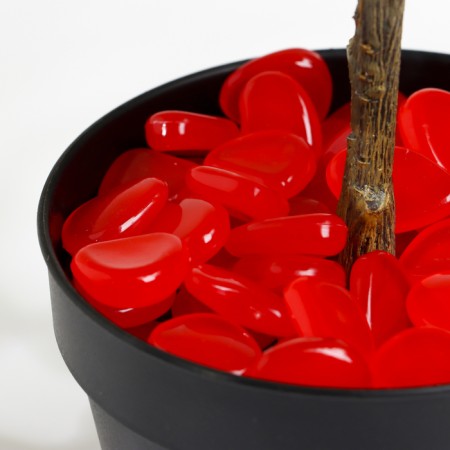 Lighting decor "Galka" coral, 100g / fraction 2-3cm-2
