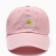 Women's cap Minaku "Chamomile", pink color, rr 54-56