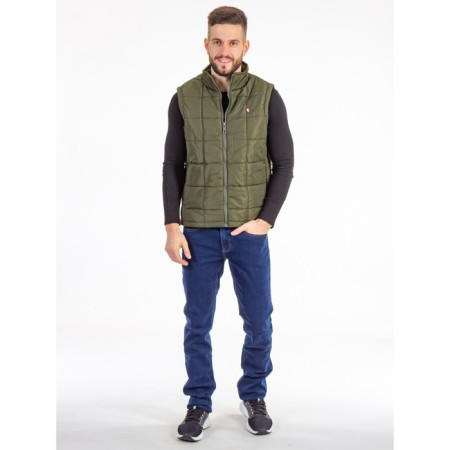 Male ise vest, size 56, khaki color-3