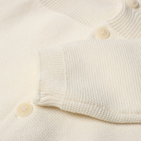 Knitted costume (jumper, trousers), beige color 62-2