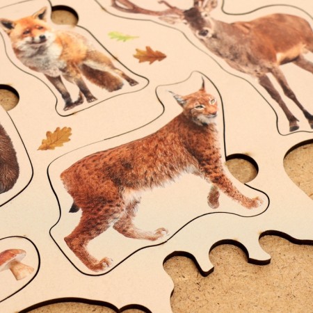 Frame-lodge "Forest animals"-3