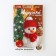 New Year's toy made of wool "New Year! Snowman ", with a Christmas tree