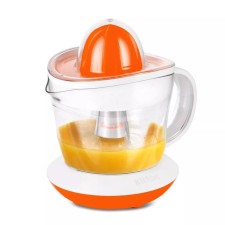 Sokovyshka KitFort KT-1148-2, for citrus fruits, 25 watts, 0.7 l, 54 rpm, white-red