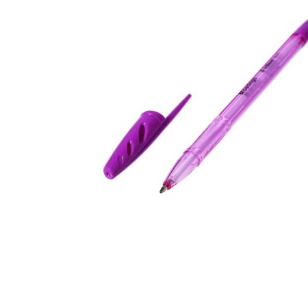 Ballpoint handle Berlingo Tribase Neon 0.7, blue, MIX Corps 265896-4