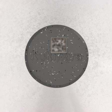 Pan, d = 24 cm, removable handle, glass cover, anti -stick coating, color light marble-8