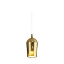 Suspended lamp without base Mantra Elsa, E27, 1x20W, 350 mm, gold color