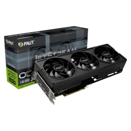 Video Card Palit PCI-E 4.0 RTX4070TI Super JetStream OC NVIDIA GEFORCE RTX 4070TI SUPER 16G 106852-8