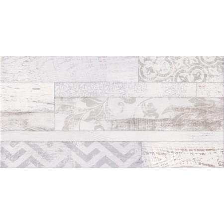 Tiles Facing Geometry San Remo White, GT13VG 50x25