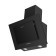 Kitchen hood Homsair Bell 60, 25 m2, 3 modes, black