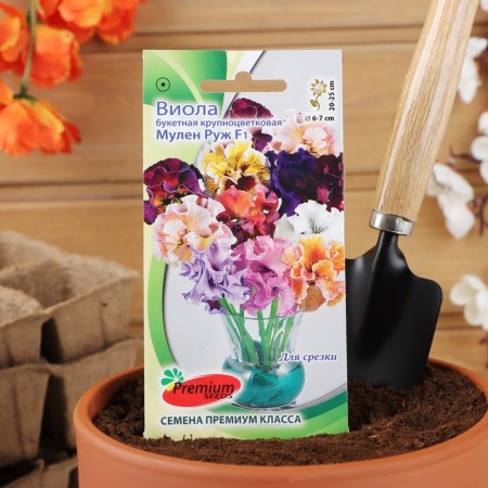 Flower seeds Violla Bouquet Large -flowered "Moulin Rouge" F1-2