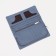 Women's wallet on magnets, blue color