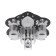 Causteen with FDD 51007/3 3HE27 40WTHROM/Black+ white 40x40x17cm