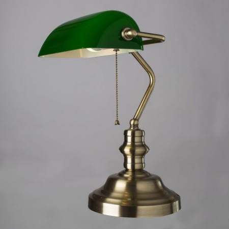 Banker 1x60W E27 Banker, bronze 27x40x40 cm-1