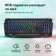 Keyboard GMNG 975GK Black USB Multimedia for Gamer LED (1677429)