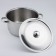 The pan is whole, 9 l, d = 28 cm, with a heat distribution layer, a metal cover