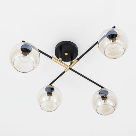 Ceiling chandelier "Henri" E14 4x60 watts-15