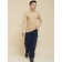 Pants for boys, height 104 cm, dark blue color