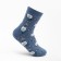 Women's sole socks, Denim color, size 23-25
