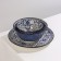 Plate Ceramic Dailayna "Dyra", D = 22 cm, blue color