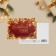 Postcard for every day "Sparks of gold", 10.5 x 7.5 cm, New Year
