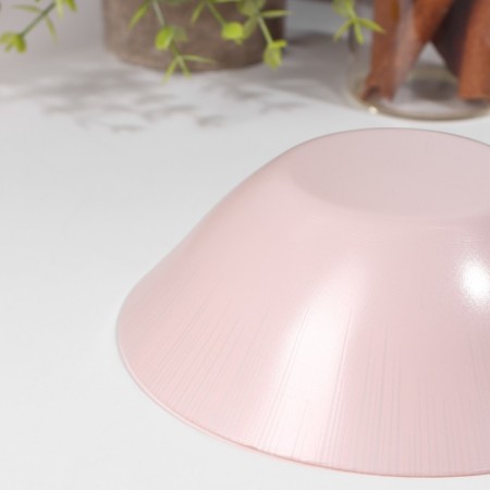 Glass salad -glass "Focus", 500 ml, d = 16.2 cm, pink color-2