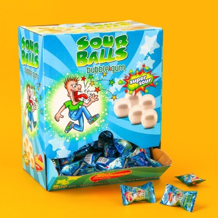 Chewing gum acidic Sour Ball, 3.5 g