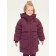 Coat for girls, height 116 cm, purple color