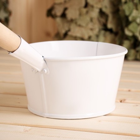 Bath bucket, 1.5 l, white-2