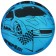 Children's ball zabiaka "car", d = 22 cm, 60 g, blue color