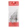 Set of triangles, 2 pieces, 10 cm "animals", transparent, plastic, in a bag