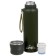 Thermos, 1 l, Traveller "Master K", with a mug, retains heat up to 12 hours, green