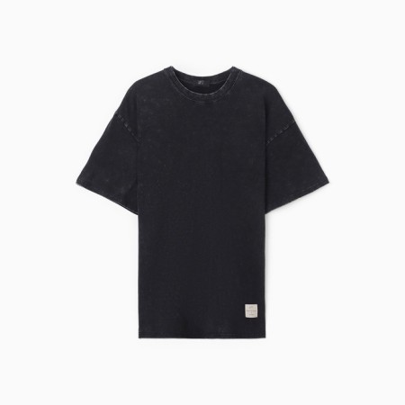 Men's T -shirt MIST made of boiled cotton, col. Black, rr m-6