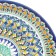 Largan Rishtan ceramics "Patterns", 32 cm, blue